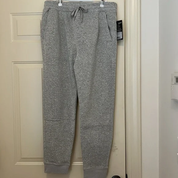 90 Degree Men's Heather Grey Jogger Pants with Gray Drawstring/NWT/L - Picture 13 of 14